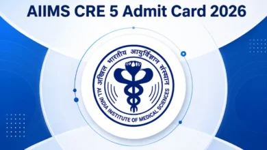 AIIMS CRE 5 Admit Card 2026
