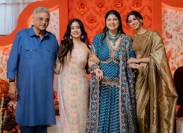 Behind the Scenes of Anshula Kapoor's Surprise Mehendi Ceremony Organized by Janhvi and Khushi Kapoor!