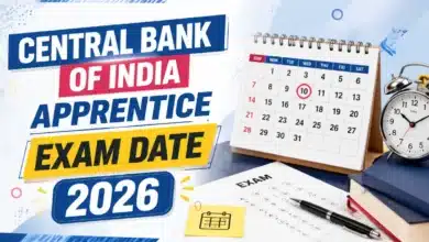 CBI Apprentice Exam Date 2026