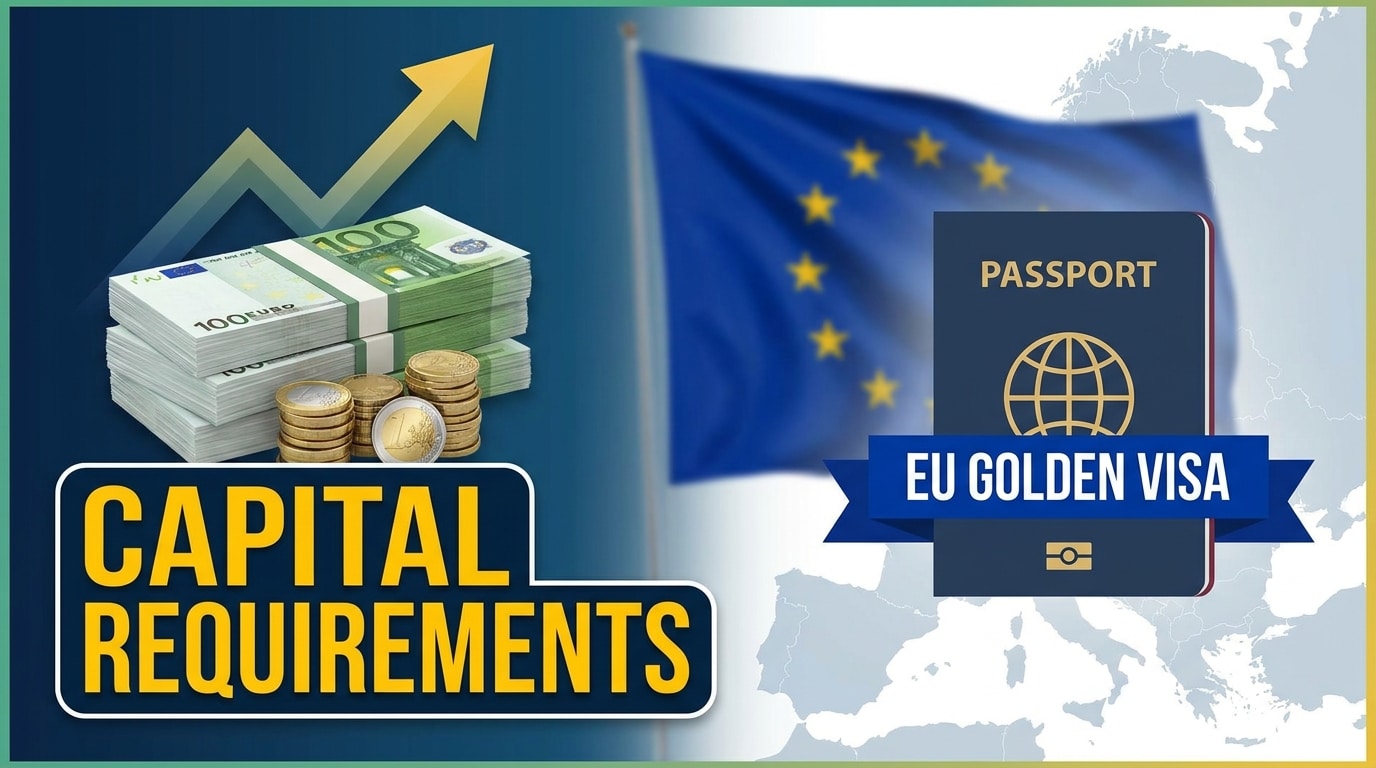 Capital Requirements for EU Golden Visas