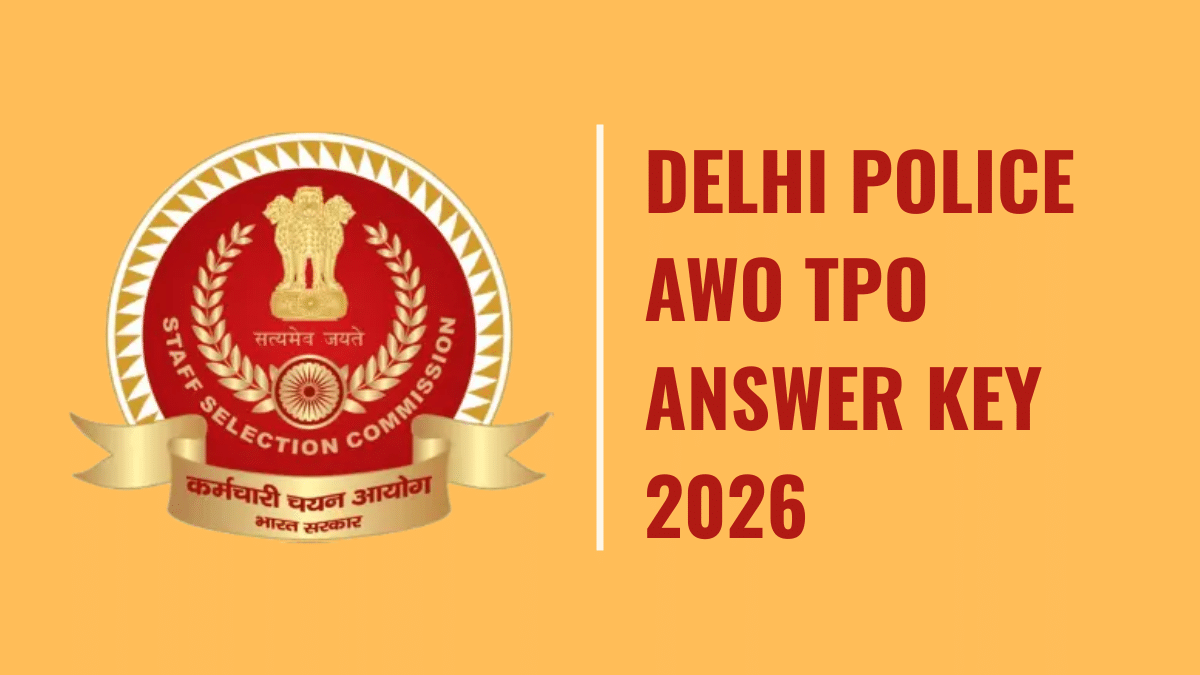 Delhi Police Constable Final Answer Key 2026