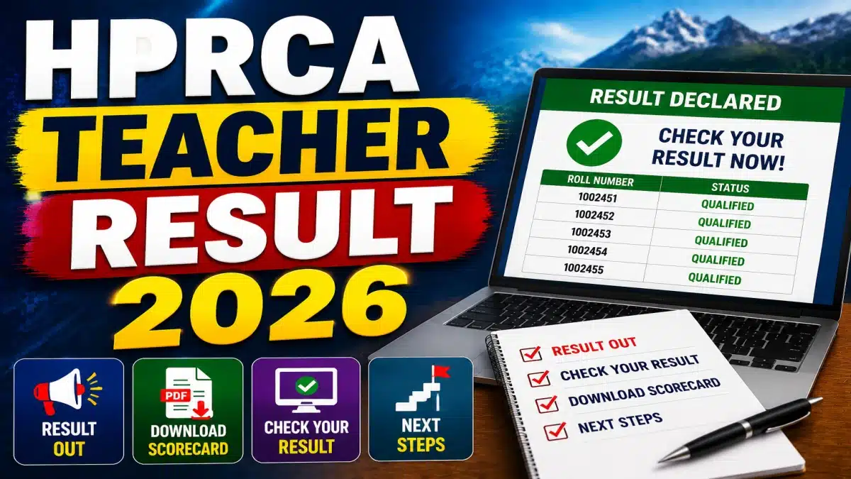 HPRCA Teacher Result 2026
