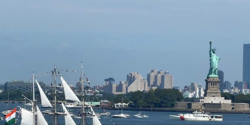 INS Sudarshini Docks in New York for Historic Naval Celebrations