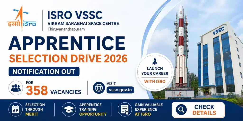 ISRO VSSC Recruitment 2026