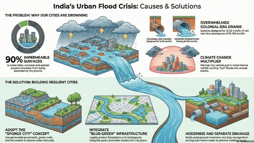 India Enhances Urban Flood Management Strategies