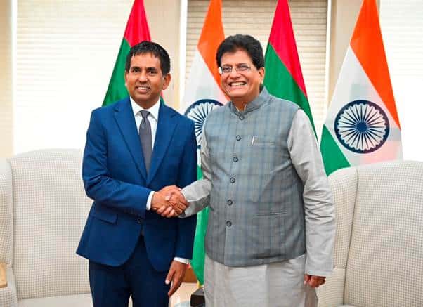 India and Maldives Make Progress on Free Trade Agreement