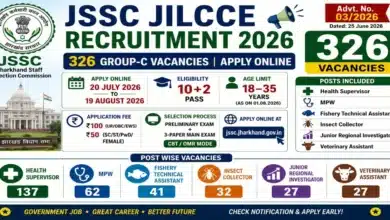 JSSC Inter Level Vacancy 2026