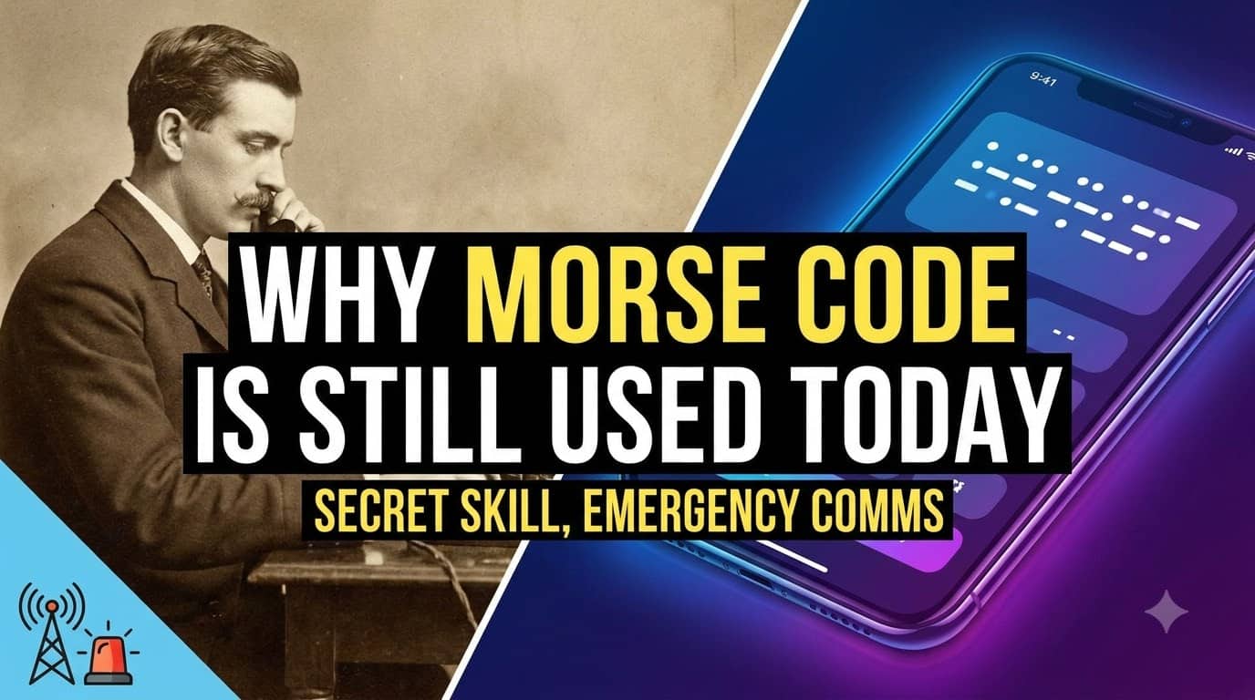 Why Morse Code Is Still Used Today