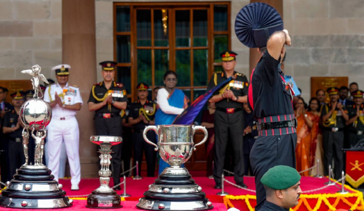 President Murmu Launches Durand Cup 2026 Trophies
