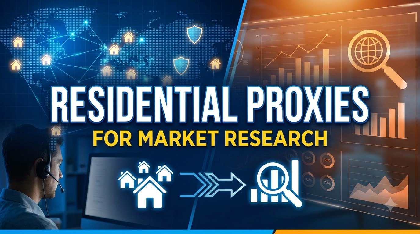 residential proxies for market research