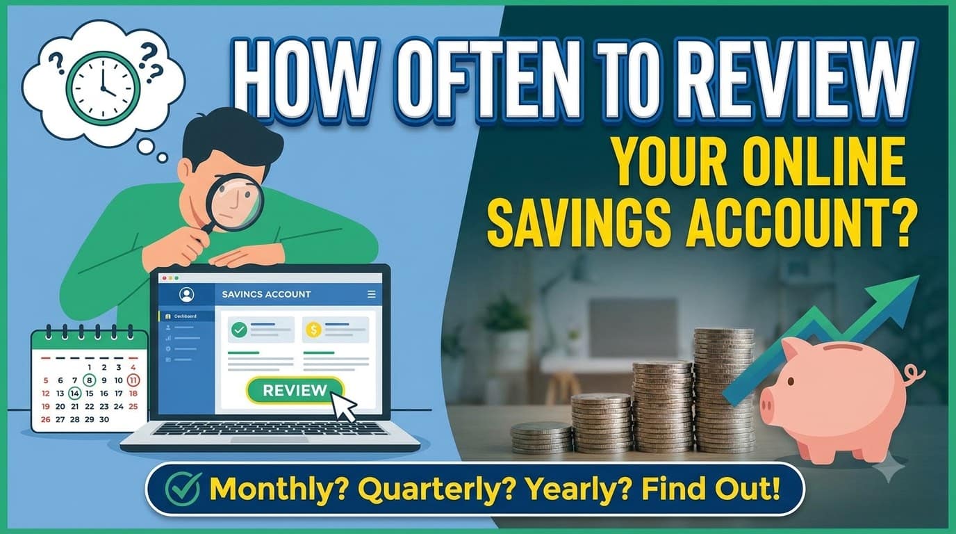 How often to review your savings account, plus the Rs 5 lakh deposit insurance ceiling, tax on interest, and the checks that matter more than the rate.