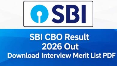 SBI CBO Result 2026