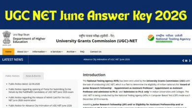 UGC NET Answer Key 2026
