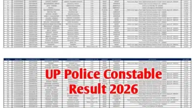 UP Police Constable Result 2026