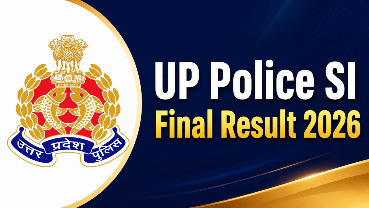 UP Police SI Result 2026