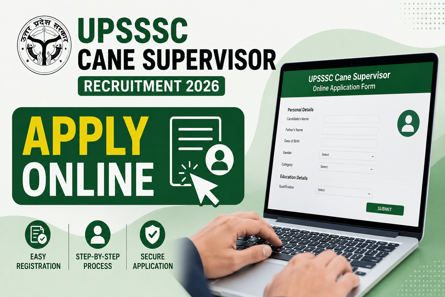 UPSSSC Cane Supervisor Recruitment 2026