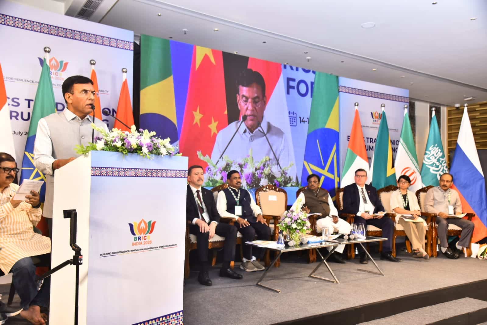 Union Minister Calls for Worker-Centric Global Order at BRICS Summit
