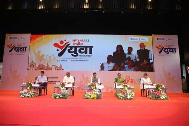 Vibrant Youth Gather at MY Bharat National Volunteers Convention