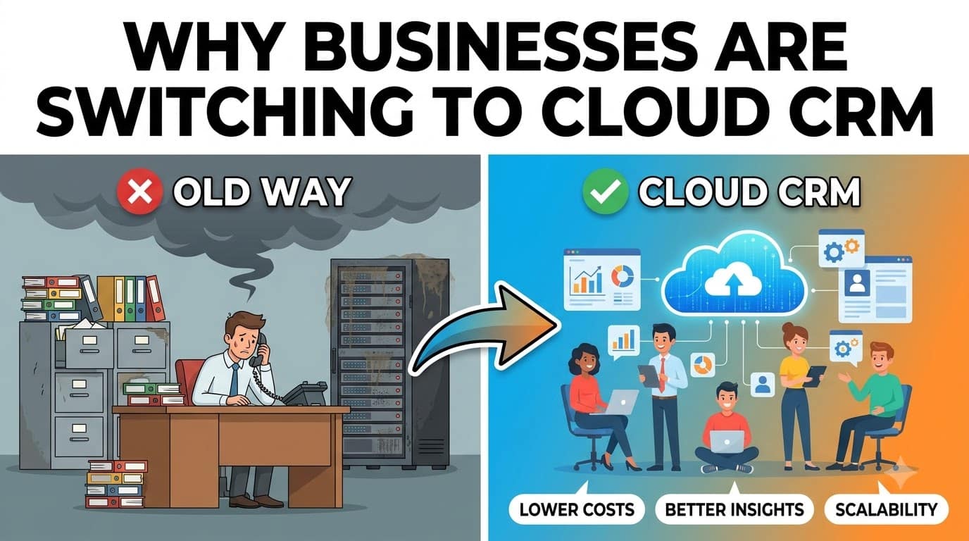 Why Businesses Are Switching to Cloud CRM