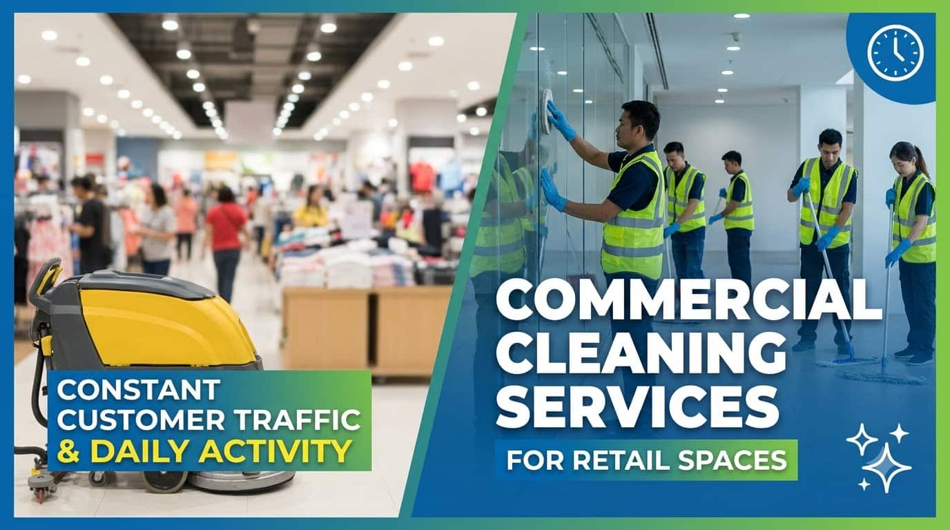 Commercial Cleaning Services for Retail Spaces With Constant Customer Traffic and Daily Activity