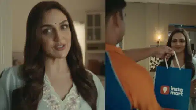 Esha Deol Puts a Fun Twist on Sunny Deol’s Iconic “Dhaai Kilo Ka Haath” for Raksha Bandhan in New Instamart Ad