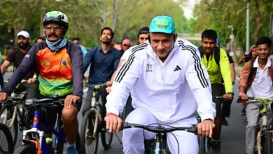 Fit India Sundays on Cycle Celebrates National Sports Day with Enthusiasm
