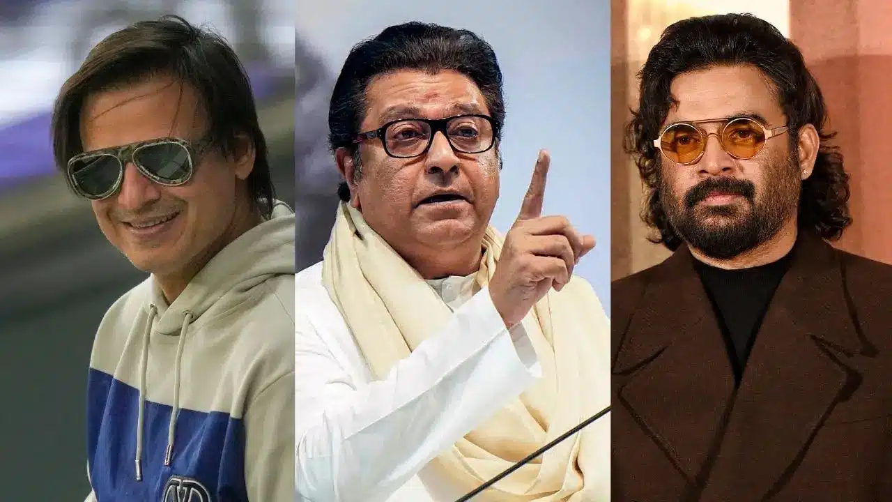 Raj Thackeray Questions Vivek Oberoi and R Madhavan's Dubai Residency Amidst Their Praise for India