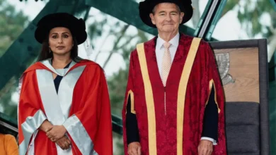 Rani Mukerji Joins Shah Rukh Khan as the Second Indian Film Star to Earn La Trobe Honorary Doctorate