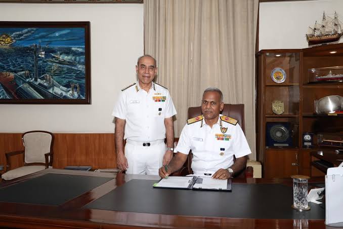 Vice Admiral AN Pramod Takes Charge as Deputy Chief of Naval Staff