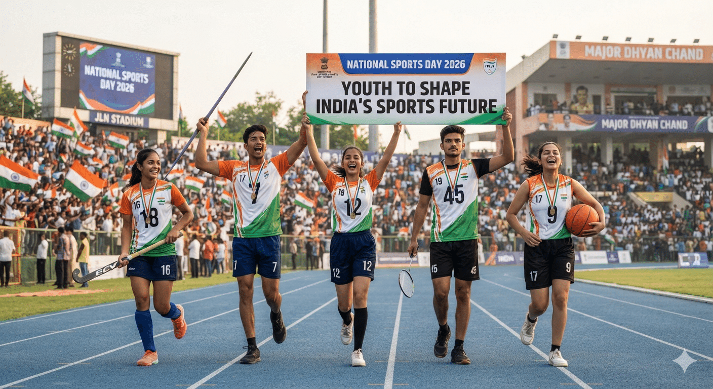 Youth to Shape India's Sports Future on National Sports Day 2026