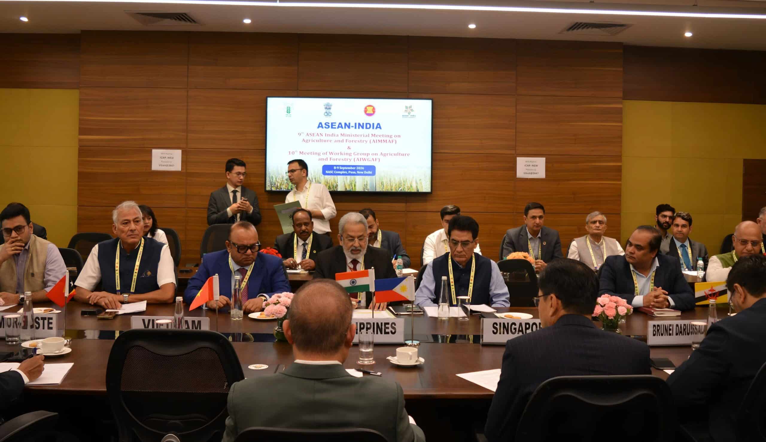 ASEAN-India Strengthen Cooperation in Agriculture and Forestry