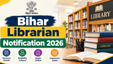 Bihar Librarian Vacancy 2026