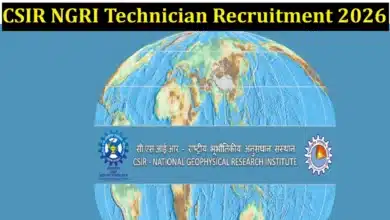 CSIR NGRI Technician recruitment 2026