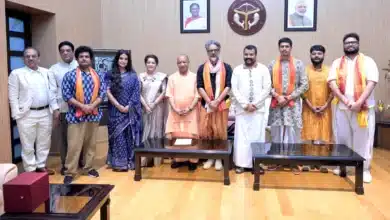 Hanuman Ansh Team Celebrates Box Office Success with Uttar Pradesh CM Yogi Adityanath