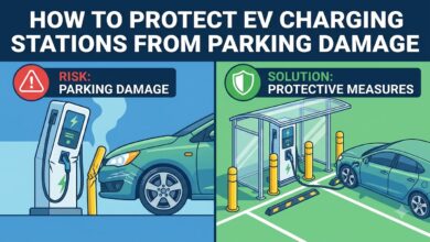 How to Protect EV Charging Stations from Parking Damage