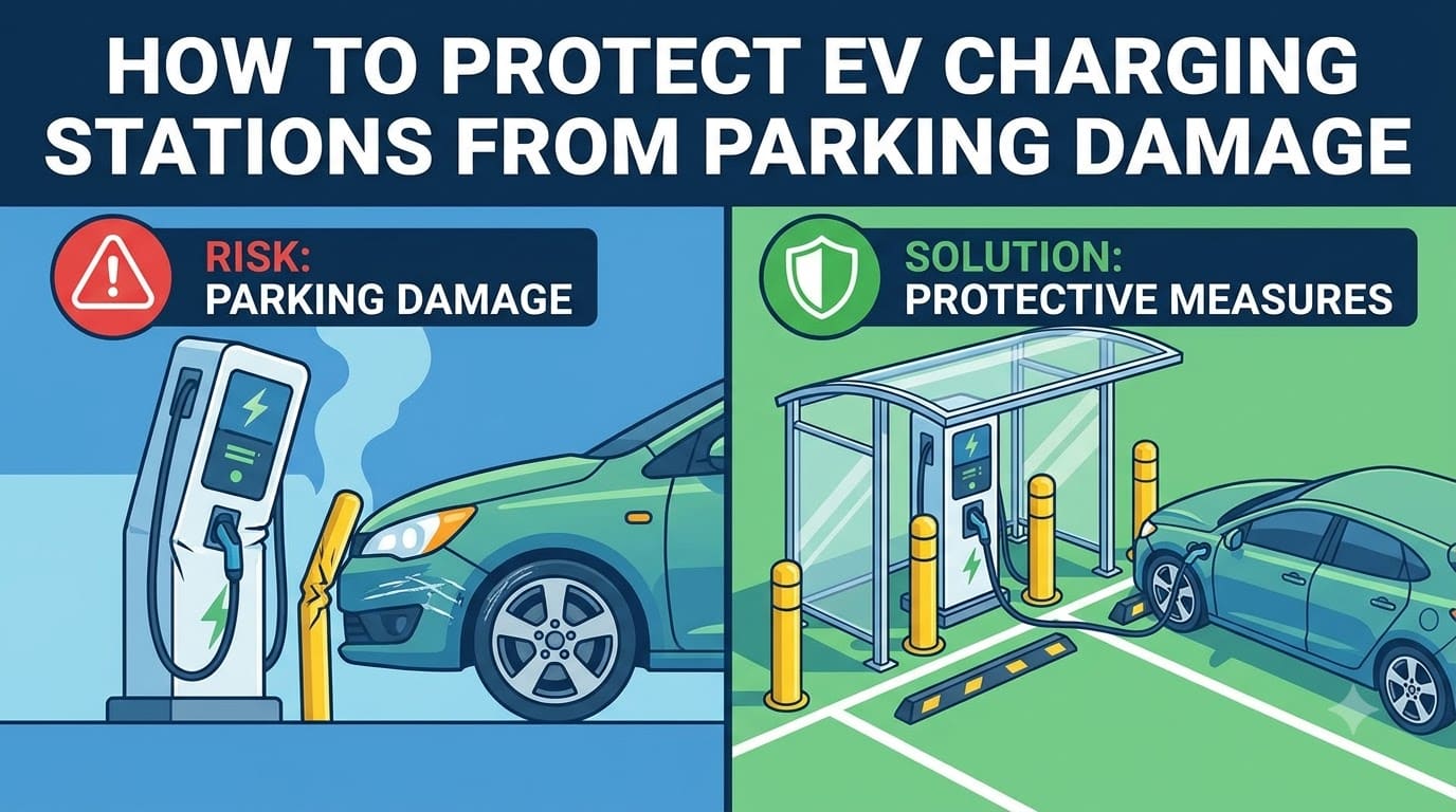 How to Protect EV Charging Stations from Parking Damage