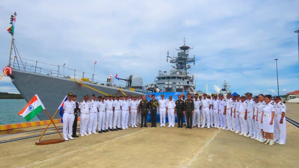 INS Kulish Strengthens Naval Ties with Cambodia in Historic Visit