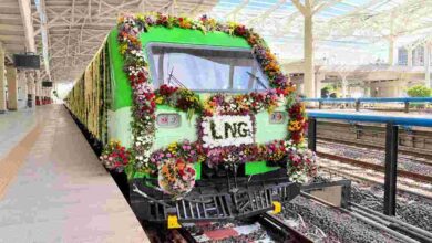 India Launches First LNG-Powered Train from Ahmedabad, Aiming for Net Zero by 2030
