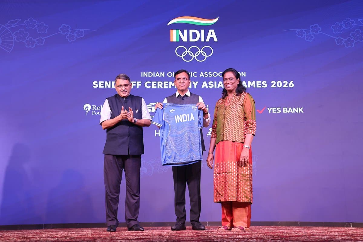 Indian Athletes Celebrated with Grand Send-Off for Asian Games 2026