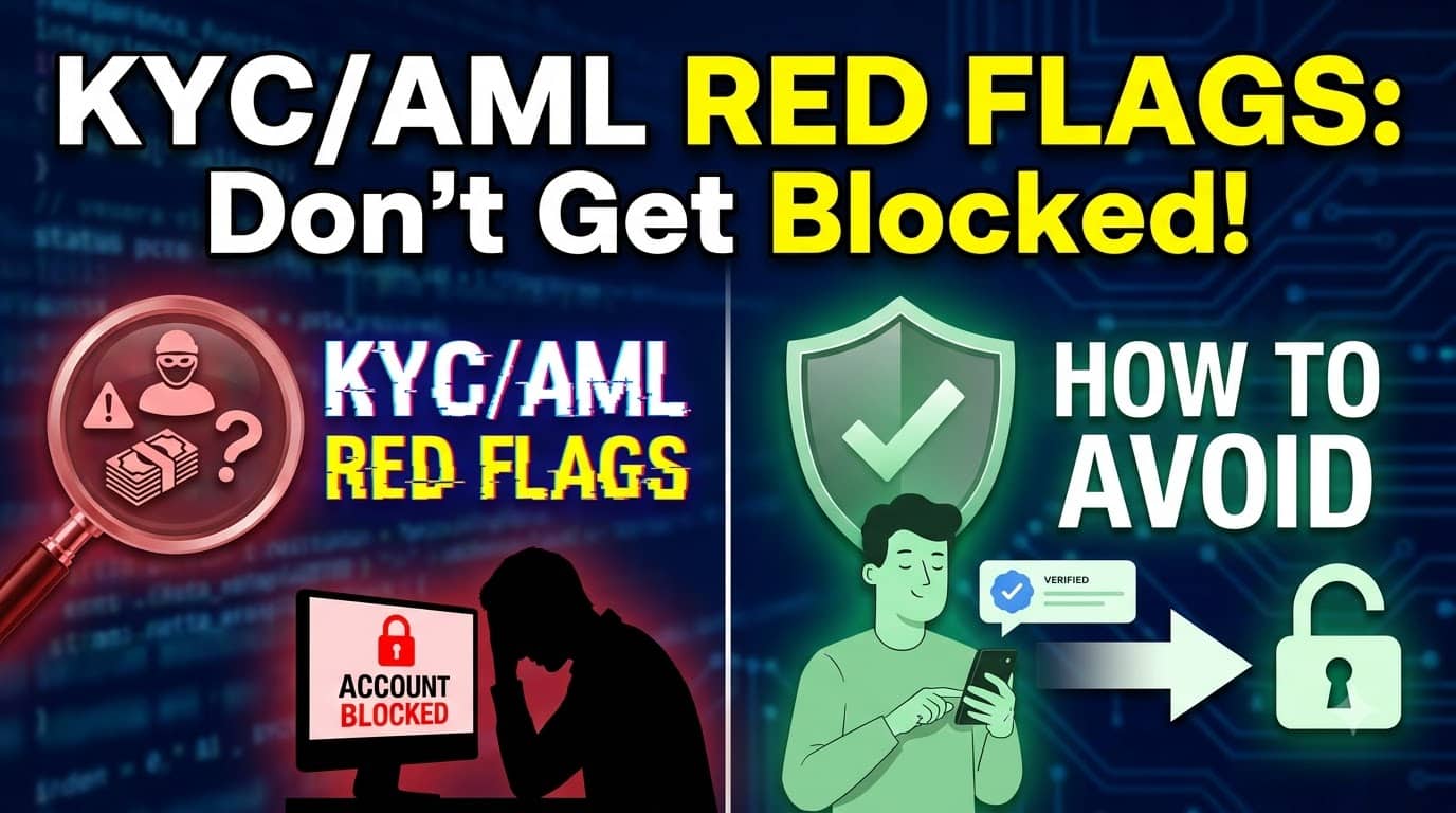 KYC/AML Red Flags That Get Crypto Accounts Blocked