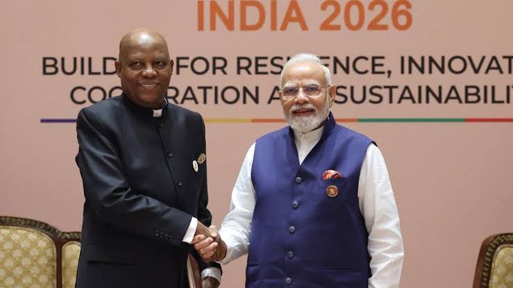 Modi and Nigeria's Vice President Strengthen Ties at BRICS Summit