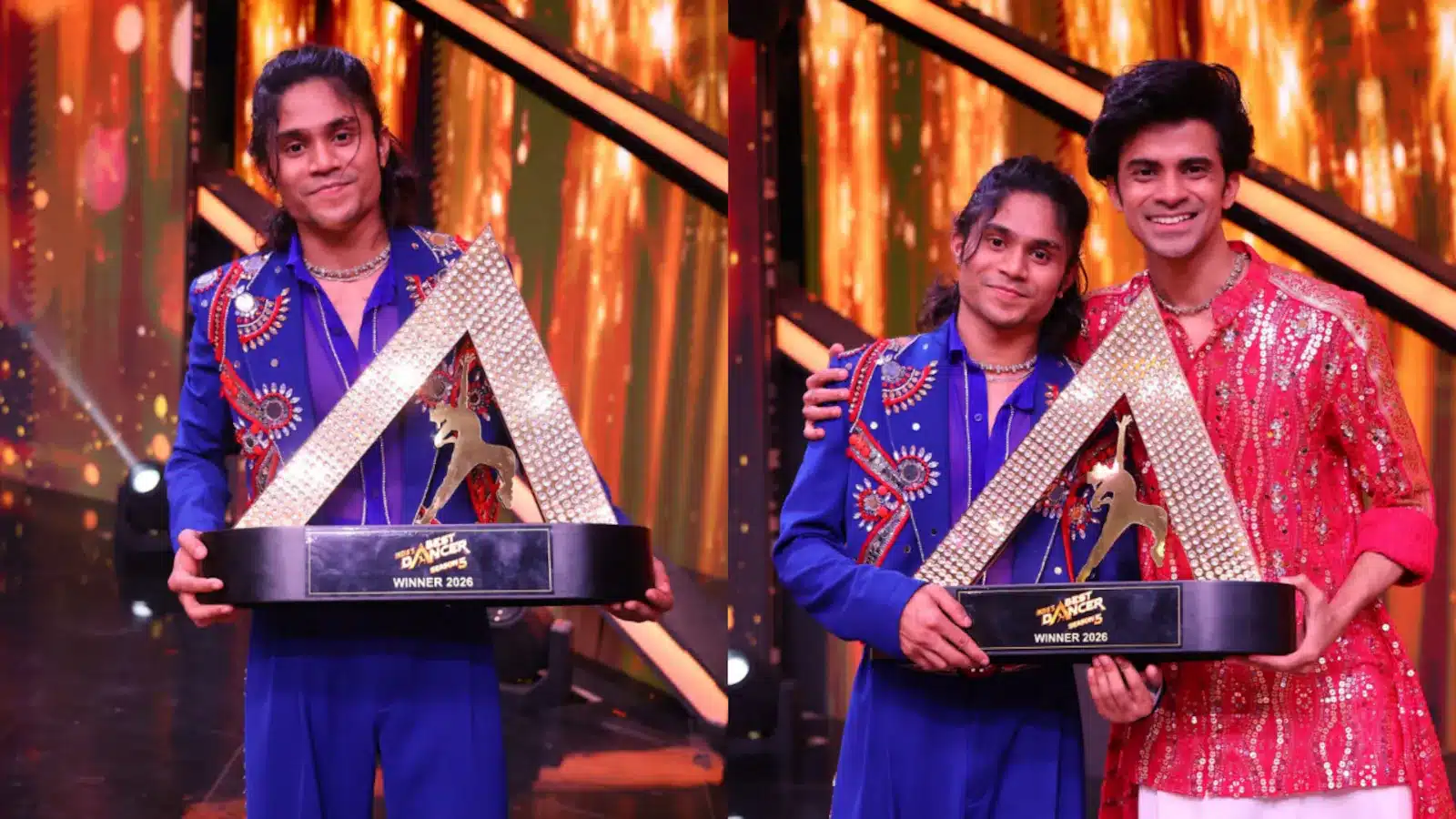 Raipur's Ritesh Pal Takes Home the Trophy in India’s Best Dancer Season 5 with Choreographer Pratik Utekar