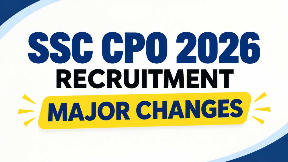 SSC CPO Recruitment 2026