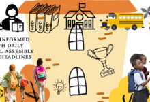 Todayโs School Assembly News Headlines (05 September)