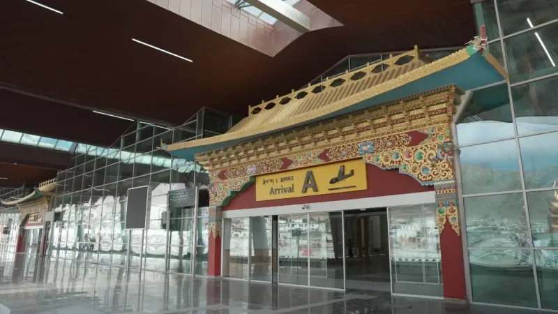PM Modi Launches Major Infrastructure Projects in Ladakh, Featuring New Leh Airport Terminal