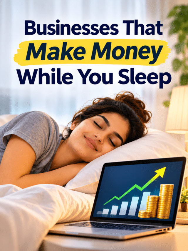 5 Businesses That Make Money While You Sleep