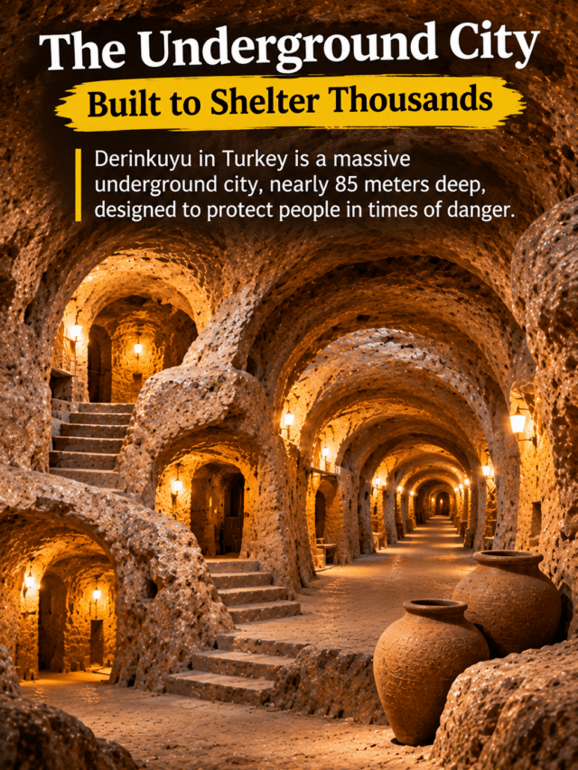The Underground City Built for Survival