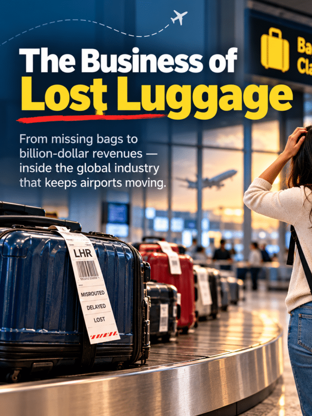 The Hidden Business of Lost Luggage ✈️