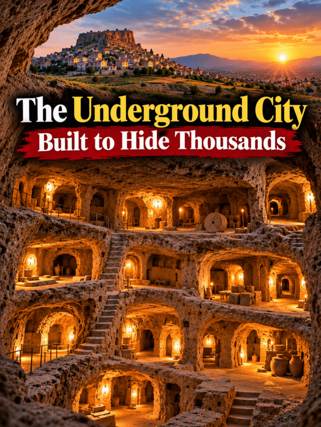 The Underground City That Hid Thousands