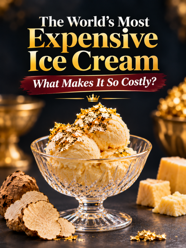 The World’s Most Expensive Ice Cream 🍨